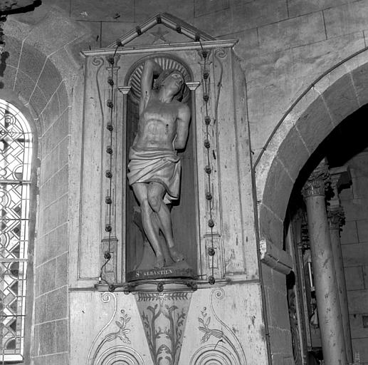 Statue : saint Sébastienn - © Ministère de la Culture (France), Médiathèque du patrimoine et de la photographie, diffusion RMN-GP