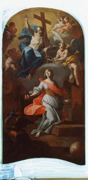 Tableau : Apothéose de sainte Marguerite