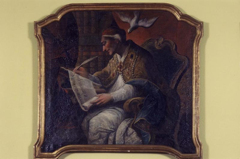 tableau avec cadre : Saint Grégoire