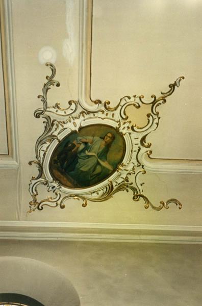 tableau (plafond) :  Evangéliste