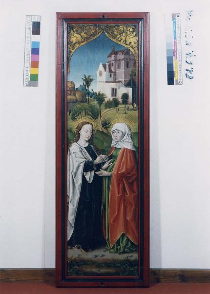 volet de polyptyque : La Visitation