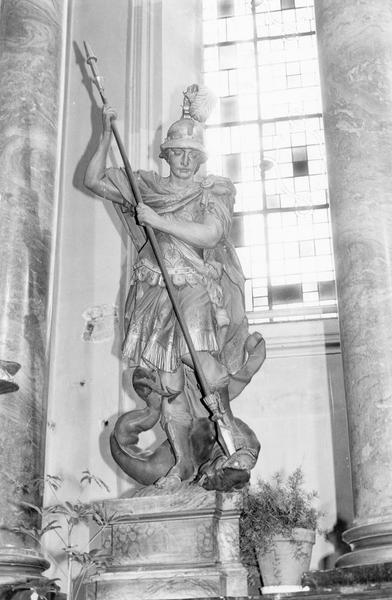 statue (maître-autel) : Saint Georges