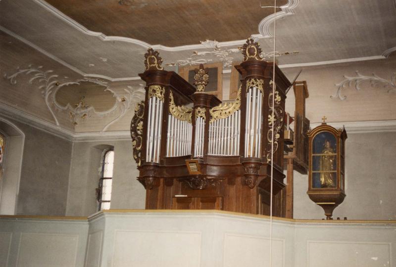 Orgue de tribune : buffet d'orgue