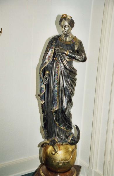 statue : Vierge de l'Immaculée Conception - © Ministère de la Culture (France), Médiathèque du patrimoine et de la photographie (objets mobiliers), tous droits réservés