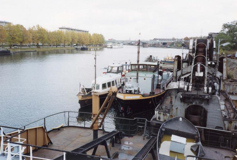 bateau remorqueur de la régularisation du Rhin dit Neuf Brisach, ex Neuenburg - © Ministère de la Culture (France), Médiathèque du patrimoine et de la photographie (objets mobiliers), tous droits réservés