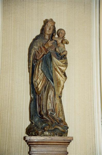 statue : Vierge à l'Enfant - © Ministère de la Culture (France), Médiathèque du patrimoine et de la photographie (objets mobiliers), tous droits réservés