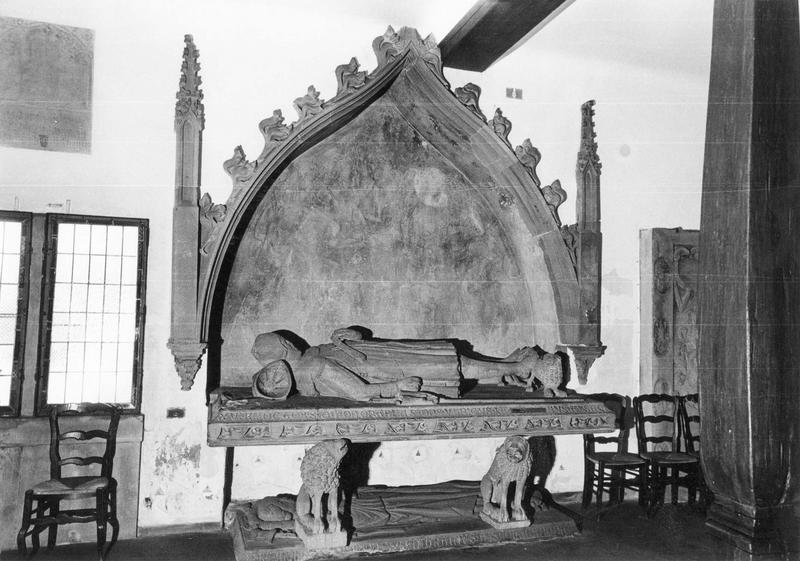 monument sépulcral (double gisant), des comtes Philippe et Ulrich de Werd - © Ministère de la Culture (France), Médiathèque du patrimoine et de la photographie (objets mobiliers), tous droits réservés