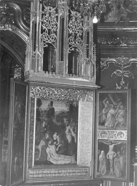 retable : de la Déploration - © Ministère de la Culture (France), Médiathèque du patrimoine et de la photographie (objets mobiliers), tous droits réservés