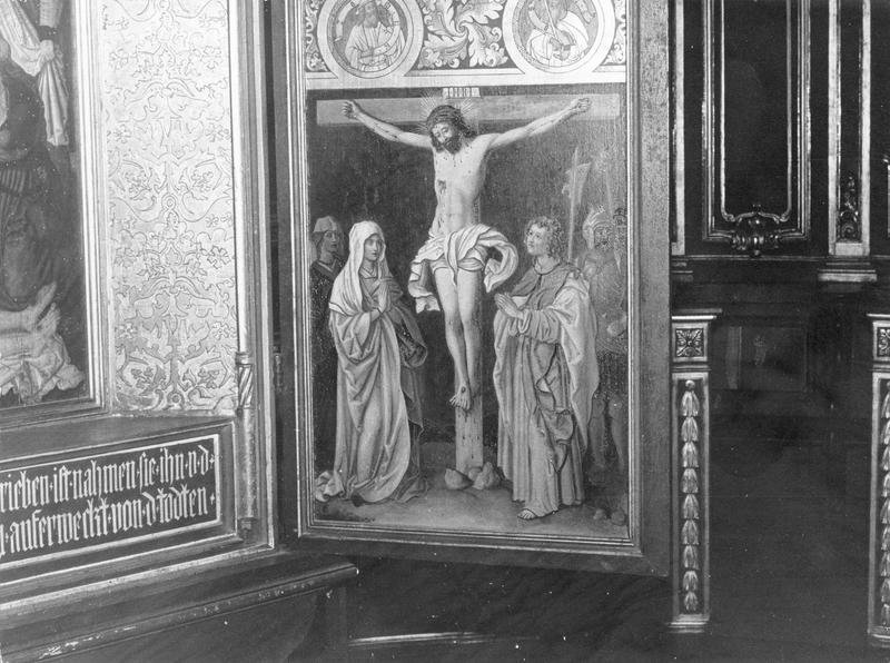 retable : Le Christ en Croix - © Ministère de la Culture (France), Médiathèque du patrimoine et de la photographie (objets mobiliers), tous droits réservés