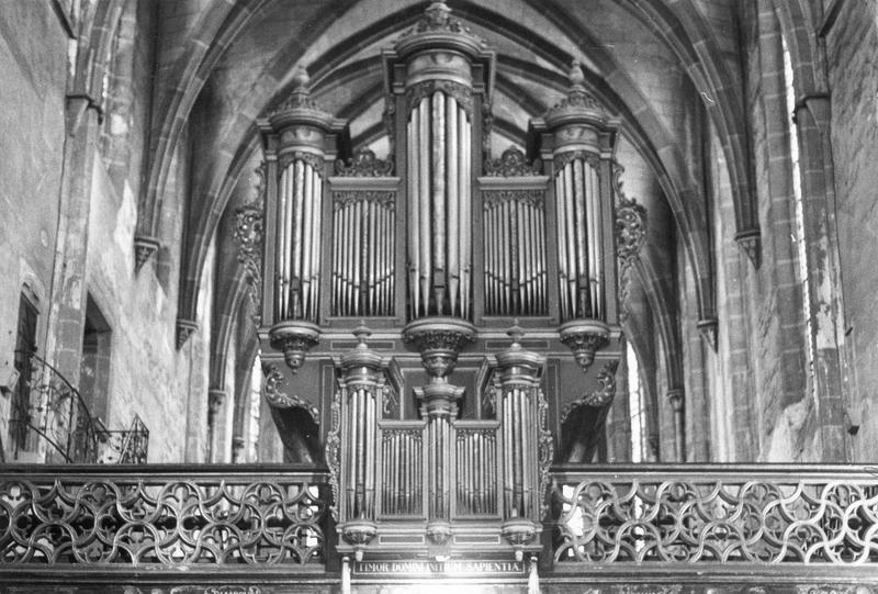 Orgue de tribune : buffet d'orgue