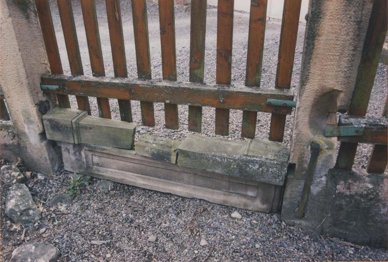 éléments d'une chaire à prêcher, détail