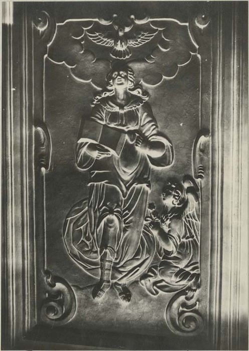 bas-relief : l’annonciation