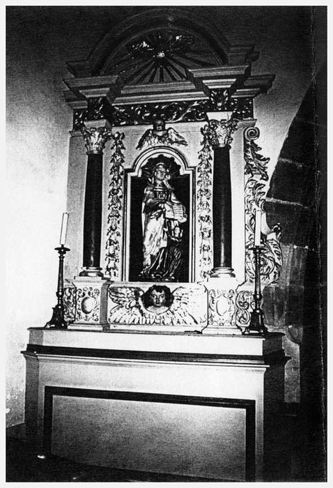 autel-retable de Sainte Anne, (photocopie numérisée)