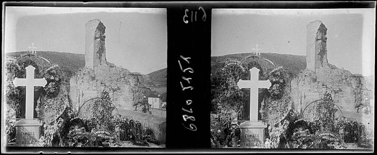 Vue prise du cimetière