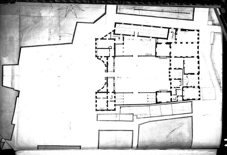 Plan du rez-de-chaussée