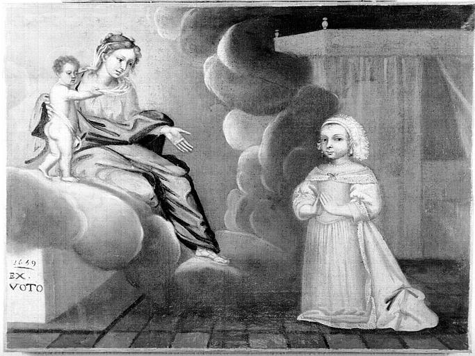 Peinture, ex-voto 4 : Fillette - © Ministère de la Culture (France), Médiathèque du patrimoine et de la photographie, diffusion RMN-GP