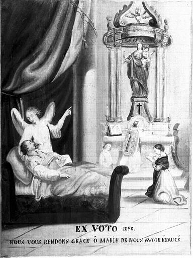 Peinture, ex-voto 53 : Guérison d'un malade