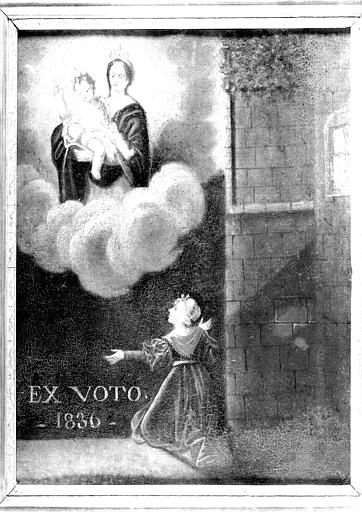Peinture, ex-voto 46 : Femme reconnaissante