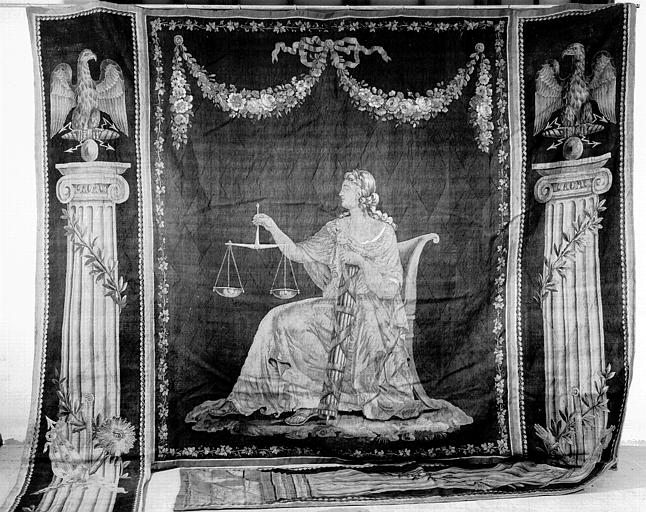Tapisserie, La Justice - © Ministère de la Culture (France), Médiathèque du patrimoine et de la photographie, diffusion RMN-GP