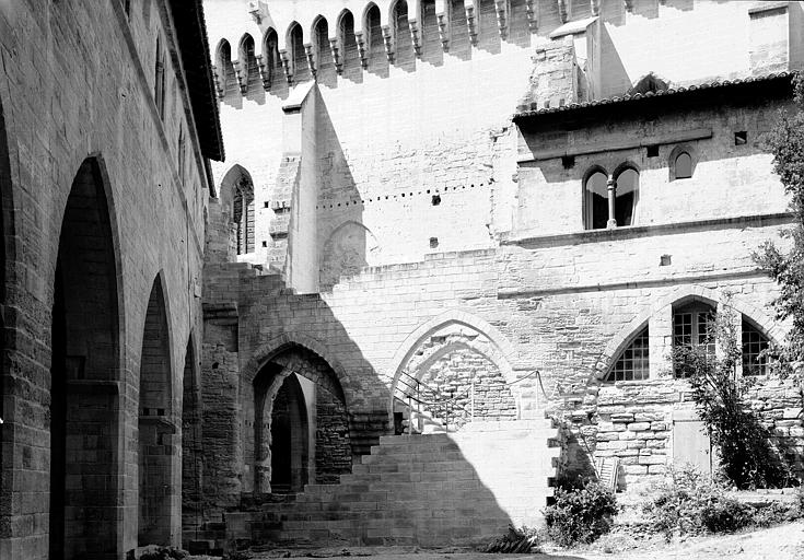 Cloître Benoît XII, ensemble vers le nord-est