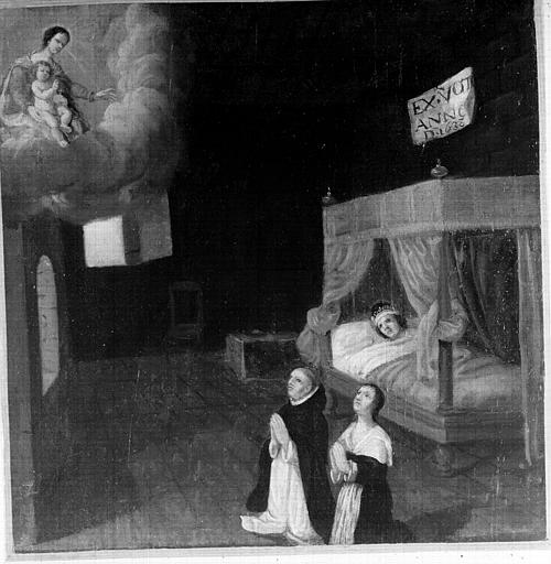 Peinture, ex-voto 2 : Malade - © Ministère de la Culture (France), Médiathèque du patrimoine et de la photographie, diffusion RMN-GP