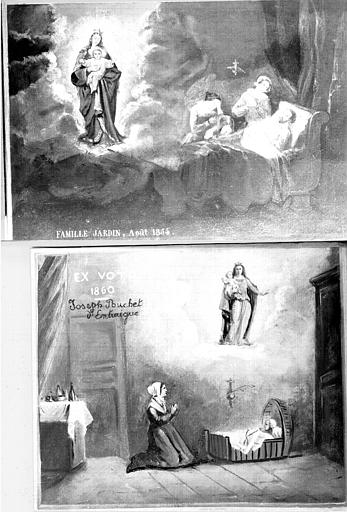 Peinture, ex-voto 65 et 74