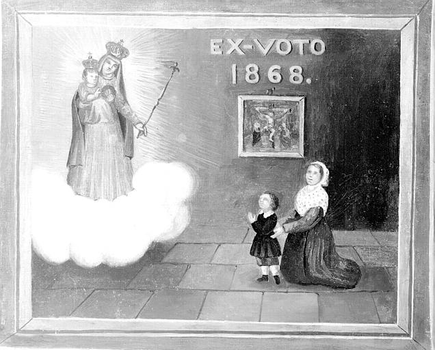 Peinture, ex-voto 87 : Protection d'un enfant