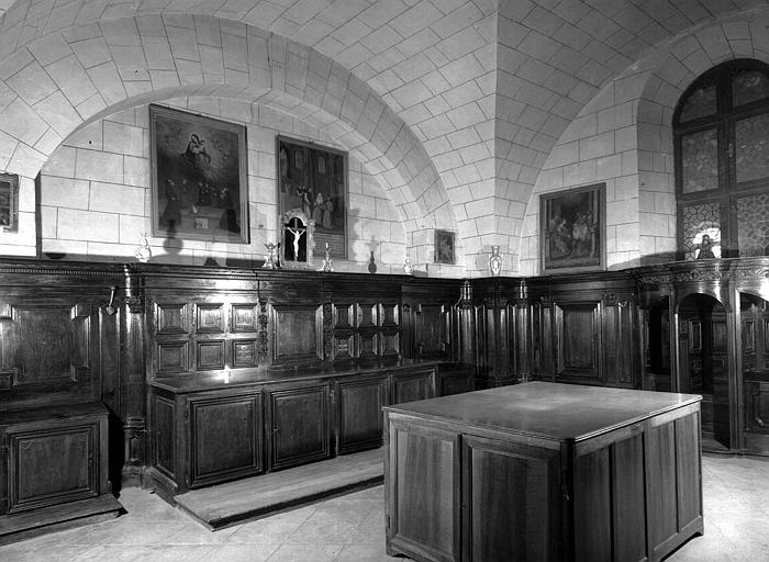Boiseries de Sacristie, bois - © Ministère de la Culture (France), Médiathèque du patrimoine et de la photographie, diffusion RMN-GP