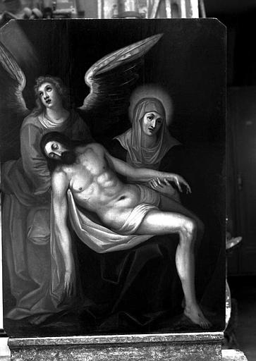 Pietà, peinture sur toile - © Ministère de la Culture (France), Médiathèque du patrimoine et de la photographie, diffusion RMN-GP