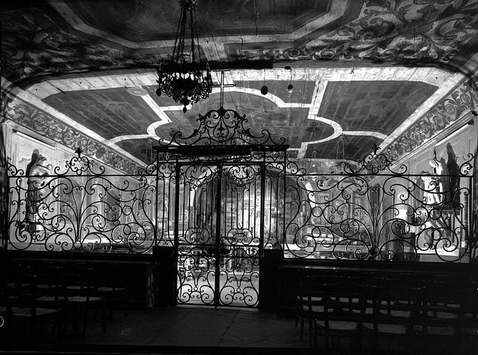 Grille en fer forgé - © Ministère de la Culture (France), Médiathèque du patrimoine et de la photographie, diffusion RMN-GP