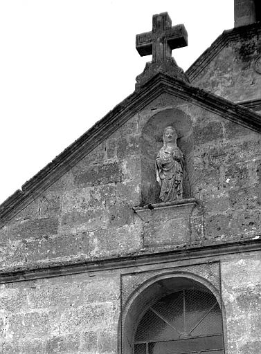Statue en pierre de la Vierge - © Ministère de la Culture (France), Médiathèque du patrimoine et de la photographie, diffusion RMN-GP