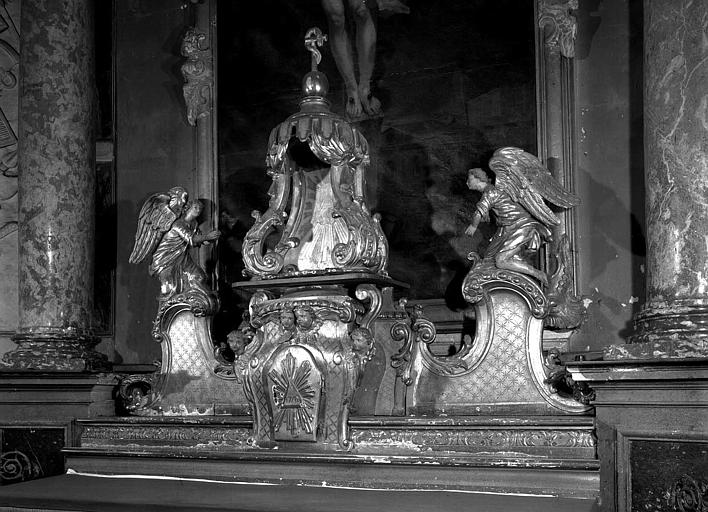 Retable en marbre de la chapelle sainte Catherine