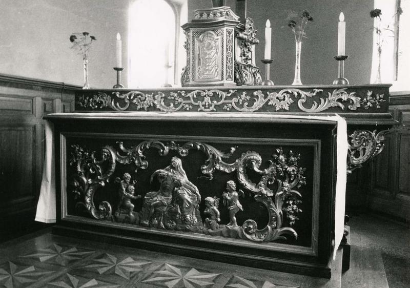 autel, tabernacle (maître-autel), vue générale