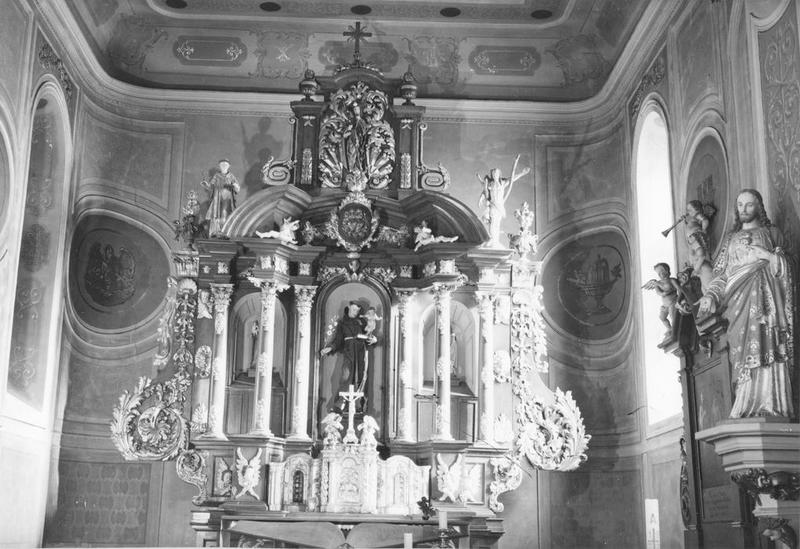 autel, tabernacle, retable (maître-autel), vue générale - © Ministère de la Culture (France), Médiathèque du patrimoine et de la photographie (objets mobiliers), tous droits réservés