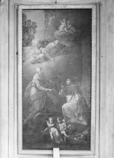 Tableau : la Vocation de saint Dominique