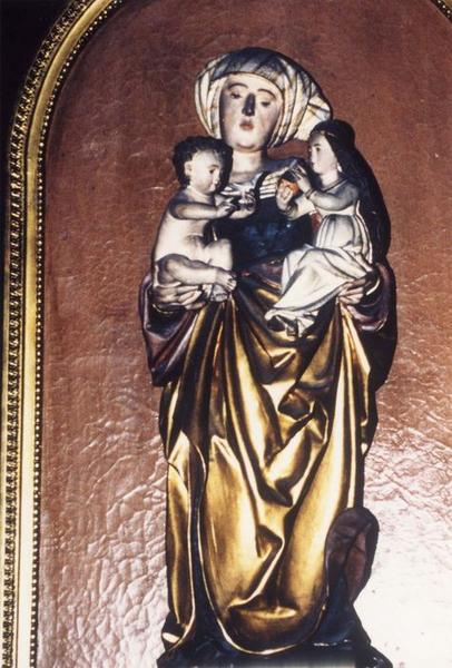 statue : Sainte Anne trinitaire, vue générale