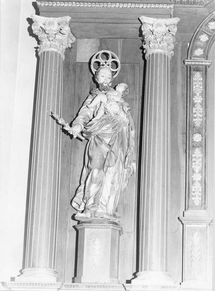 statue : saint Joseph, vue générale