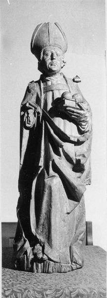 statue : saint Nicolas, vue générale