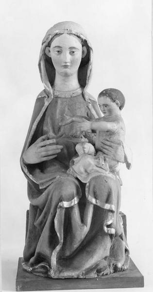 statue : Vierge à l'Enfant, vue générale - © Ministère de la Culture (France), Médiathèque du patrimoine et de la photographie (objets mobiliers), tous droits réservés