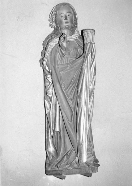 statue : sainte Madeleine, vue générale - © Ministère de la Culture (France), Médiathèque du patrimoine et de la photographie (objets mobiliers), tous droits réservés