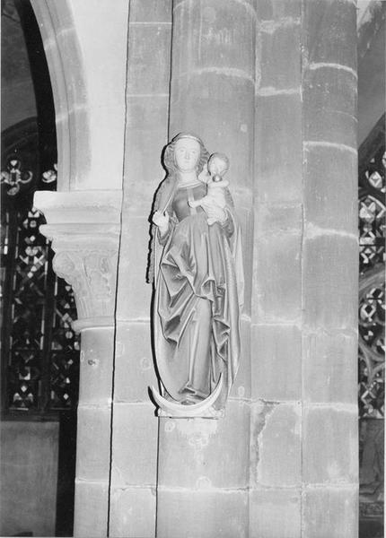 statue : Vierge à l'Enfant, vue générale - © Ministère de la Culture (France), Médiathèque du patrimoine et de la photographie (objets mobiliers), tous droits réservés