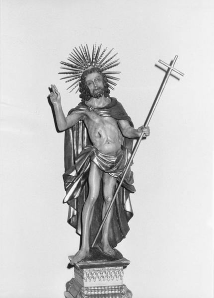 statue : Christ glorieux, vue générale - © Ministère de la Culture (France), Médiathèque du patrimoine et de la photographie (objets mobiliers), tous droits réservés