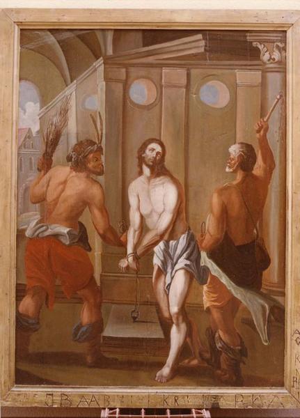 tableau : la Flagellation du Christ, vue générale - © Ministère de la Culture (France), Médiathèque du patrimoine et de la photographie (objets mobiliers), tous droits réservés