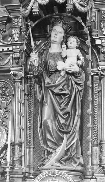 Statue : Vierge à l'Enfant