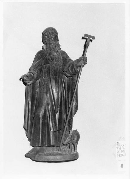 Statue : saint Antoine abbé