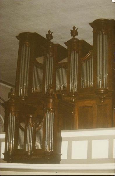 Orgue de tribune : partie instrumentale de l'orgue