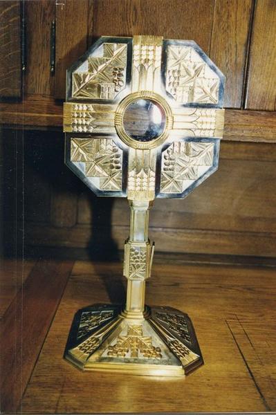 ostensoir, vue générale - © Ministère de la Culture (France), Médiathèque du patrimoine et de la photographie (objets mobiliers), tous droits réservés