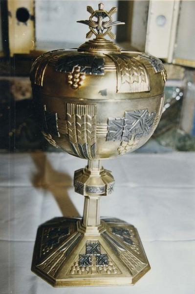 ciboire, vue générale - © Ministère de la Culture (France), Médiathèque du patrimoine et de la photographie (objets mobiliers), tous droits réservés