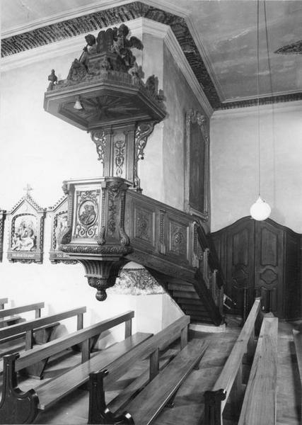 chaire à prêcher, vue générale