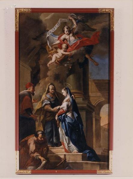 tableau : La Visitation, vue générale